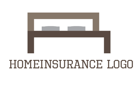 bed in Letter R logo