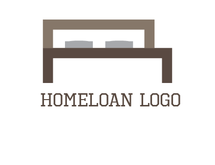 bed in Letter R logo