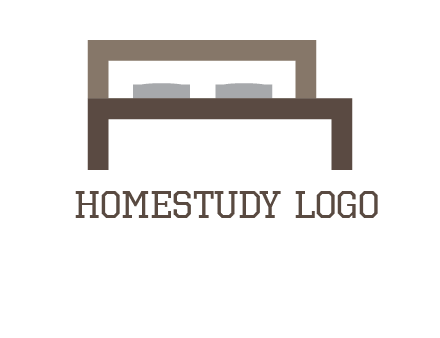 bed in Letter R logo