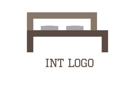 bed in Letter R logo