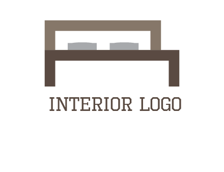 bed in Letter R logo