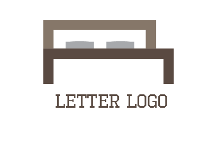 bed in Letter R logo