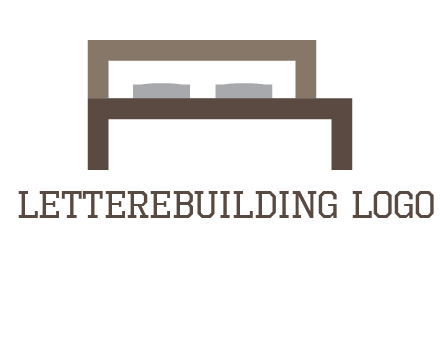 bed in Letter R logo