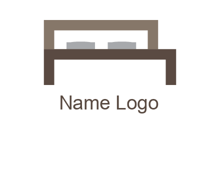 bed in Letter R logo