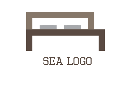 bed in Letter R logo