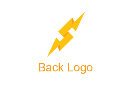 electric bolt in Letter s logo