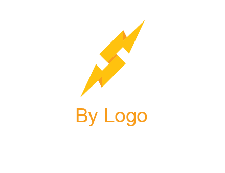 electric bolt in Letter s logo