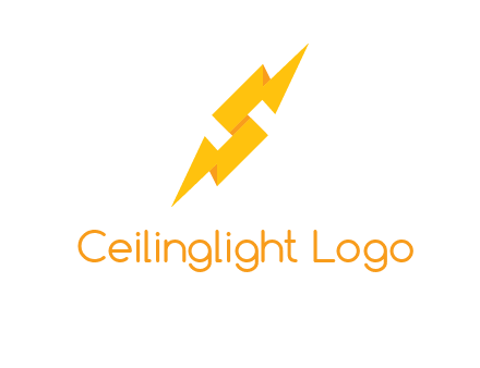 electric bolt in Letter s logo