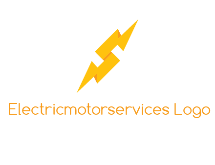 electric bolt in Letter s logo