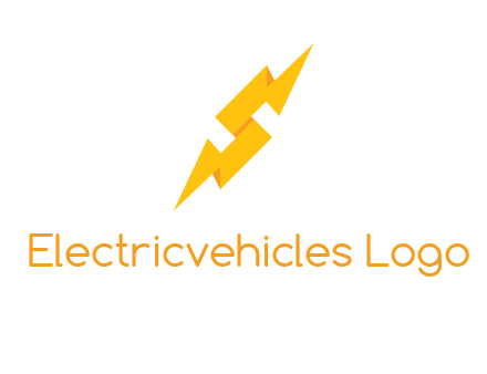 electric bolt in Letter s logo