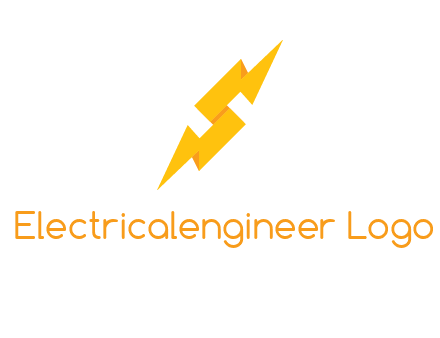 electric bolt in Letter s logo