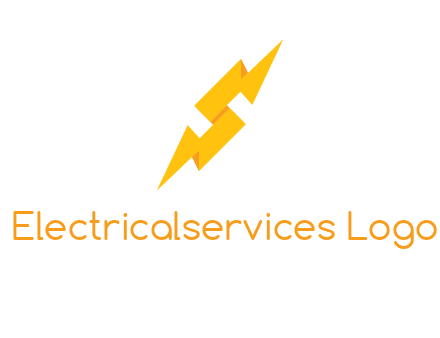 electric bolt in Letter s logo