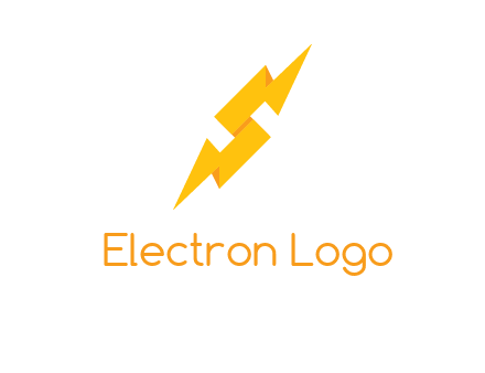 electric bolt in Letter s logo