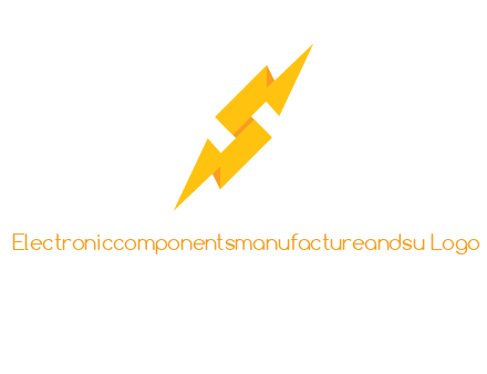 electric bolt in Letter s logo