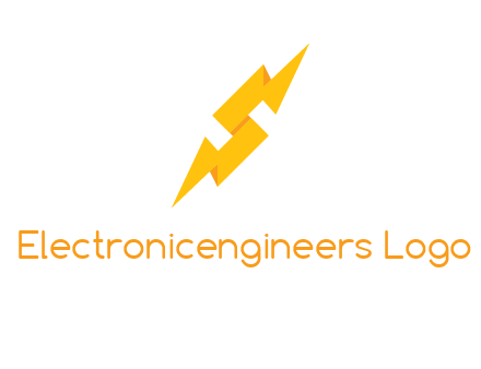 electric bolt in Letter s logo