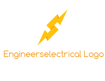 electric bolt in Letter s logo