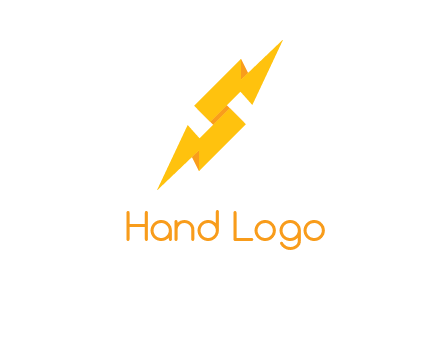 electric bolt in Letter s logo