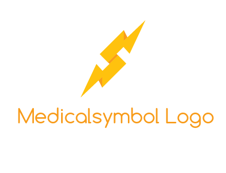 electric bolt in Letter s logo