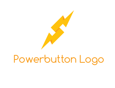 electric bolt in Letter s logo