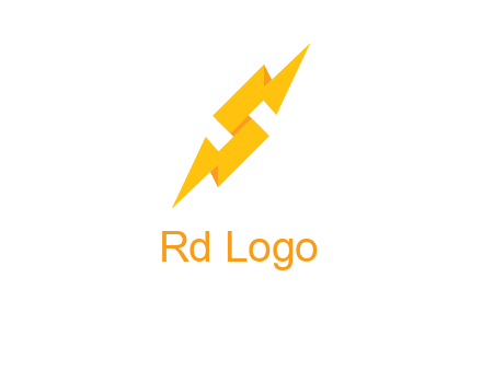 electric bolt in Letter s logo