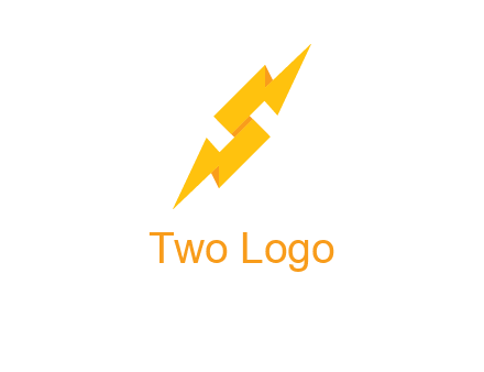 electric bolt in Letter s logo