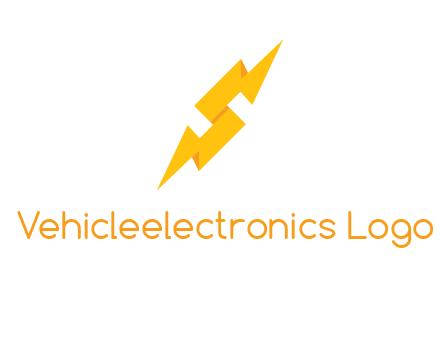 electric bolt in Letter s logo
