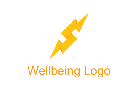 electric bolt in Letter s logo