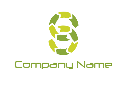 letter S arrows logo
