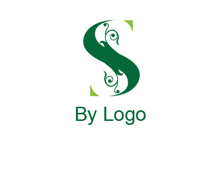 ornamental Letter S logo