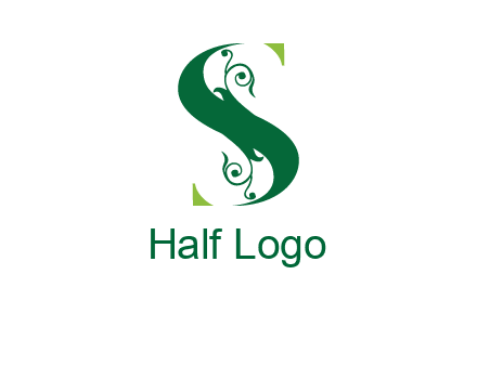 ornamental Letter S logo