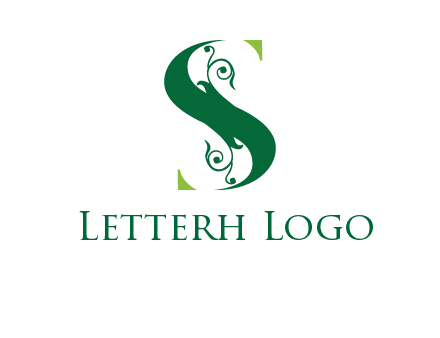 ornamental Letter S logo