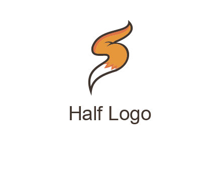 letter S fox tail logo