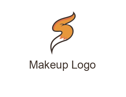 letter S fox tail logo