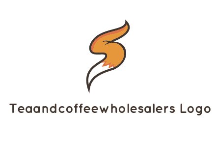 letter S fox tail logo