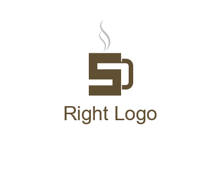 letter S coffee logo