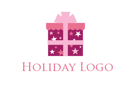stars gift box logo