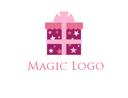 stars gift box logo