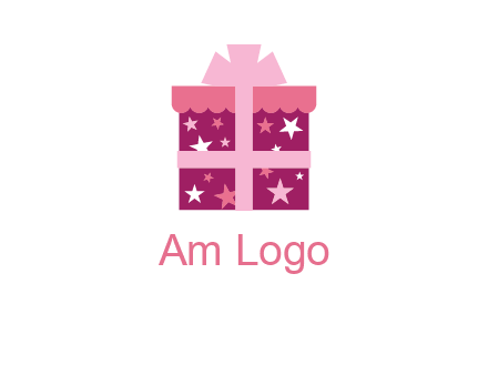 stars gift box logo