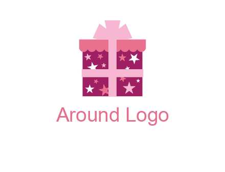 stars gift box logo