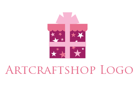 stars gift box logo