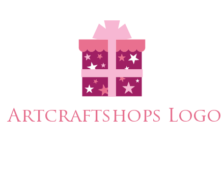 stars gift box logo