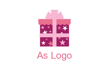 stars gift box logo