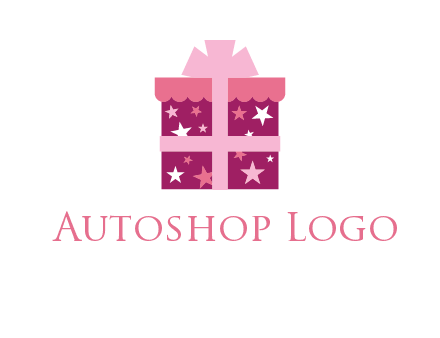 stars gift box logo