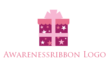 stars gift box logo