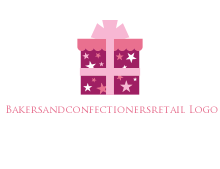 stars gift box logo