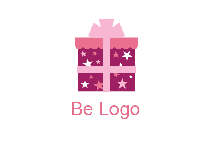 stars gift box logo