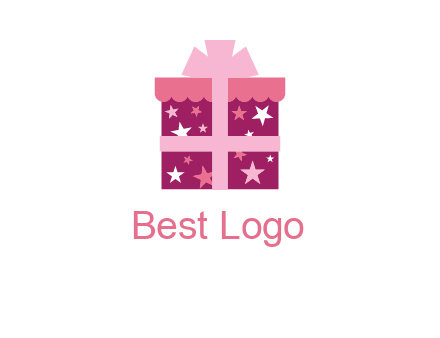 stars gift box logo