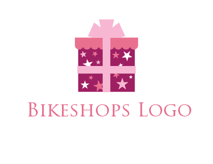 stars gift box logo