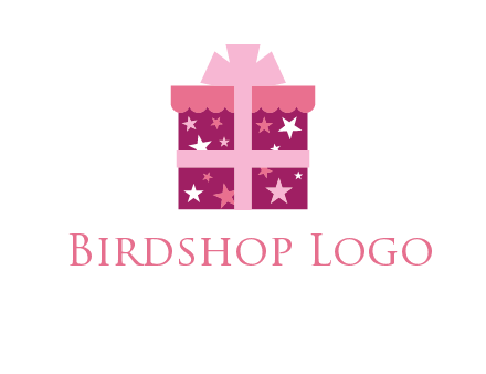 stars gift box logo