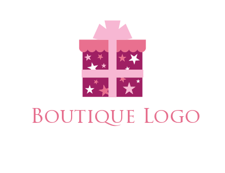 stars gift box logo